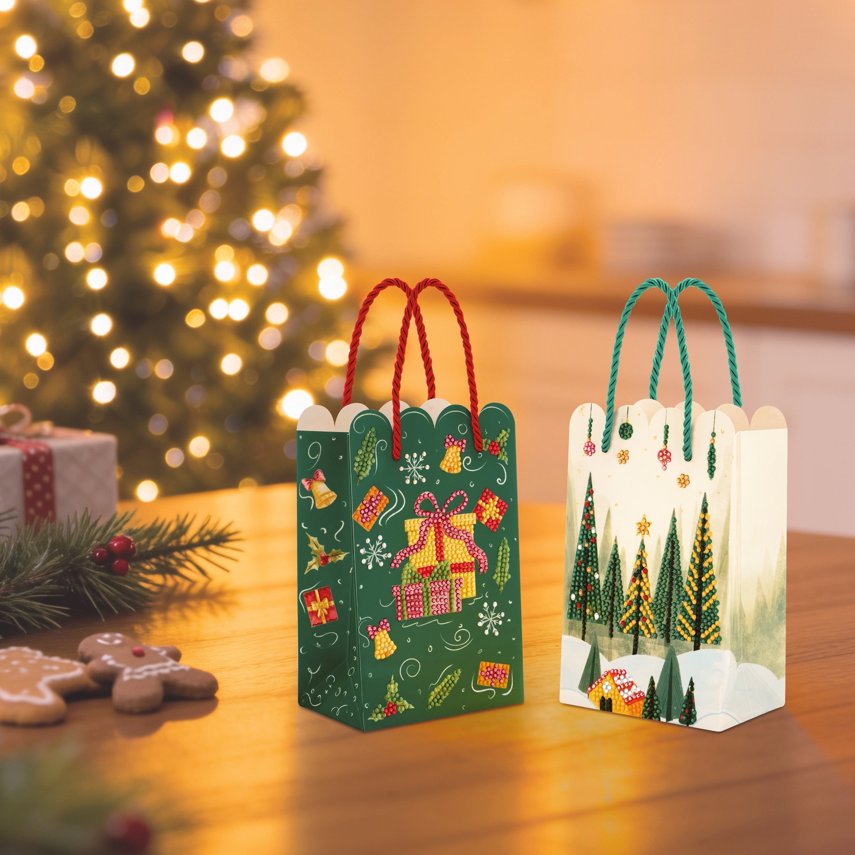 Winter Wonderland & Jolly Gifts - Gift Bags (Set of 2)