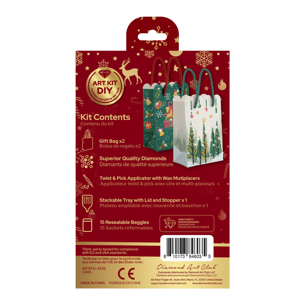 Winter Wonderland & Jolly Gifts - Gift Bags (Set of 2)