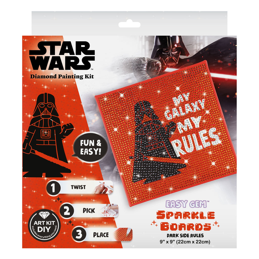 Dark Side Rules (Darth Vader) - Easy Gem™ Sparkle Boards