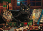 Black Cat by Candlelight