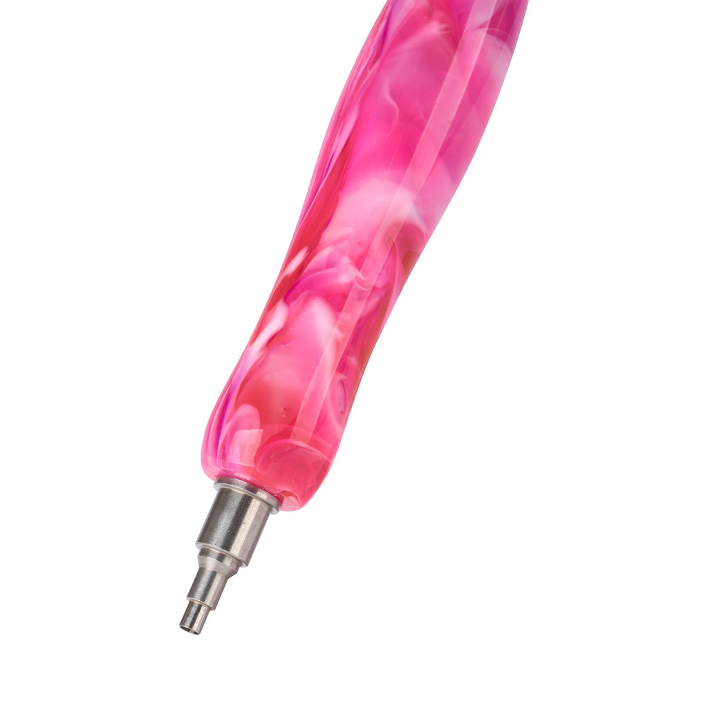 Twist-On Dual-Threaded Premium Drill Pen – Blooming Rosette Swirl