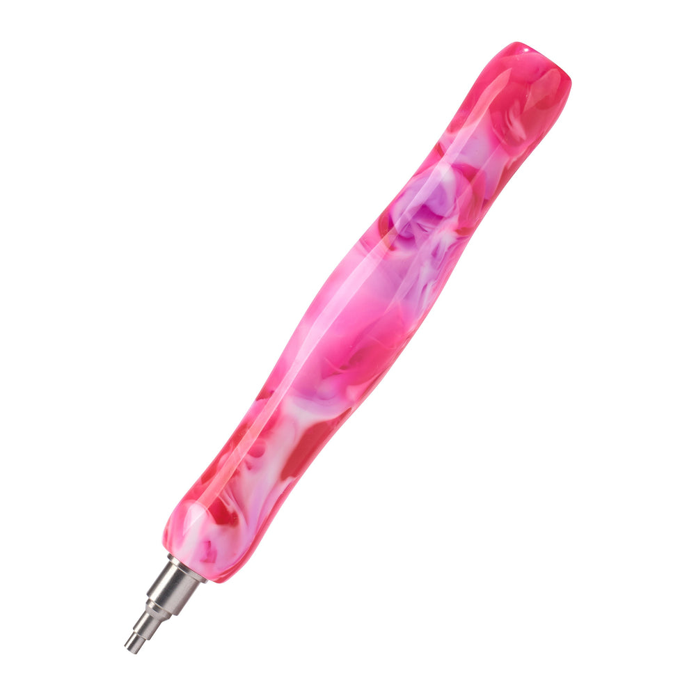 Twist-On Dual-Threaded Premium Drill Pen – Blooming Rosette Swirl R2