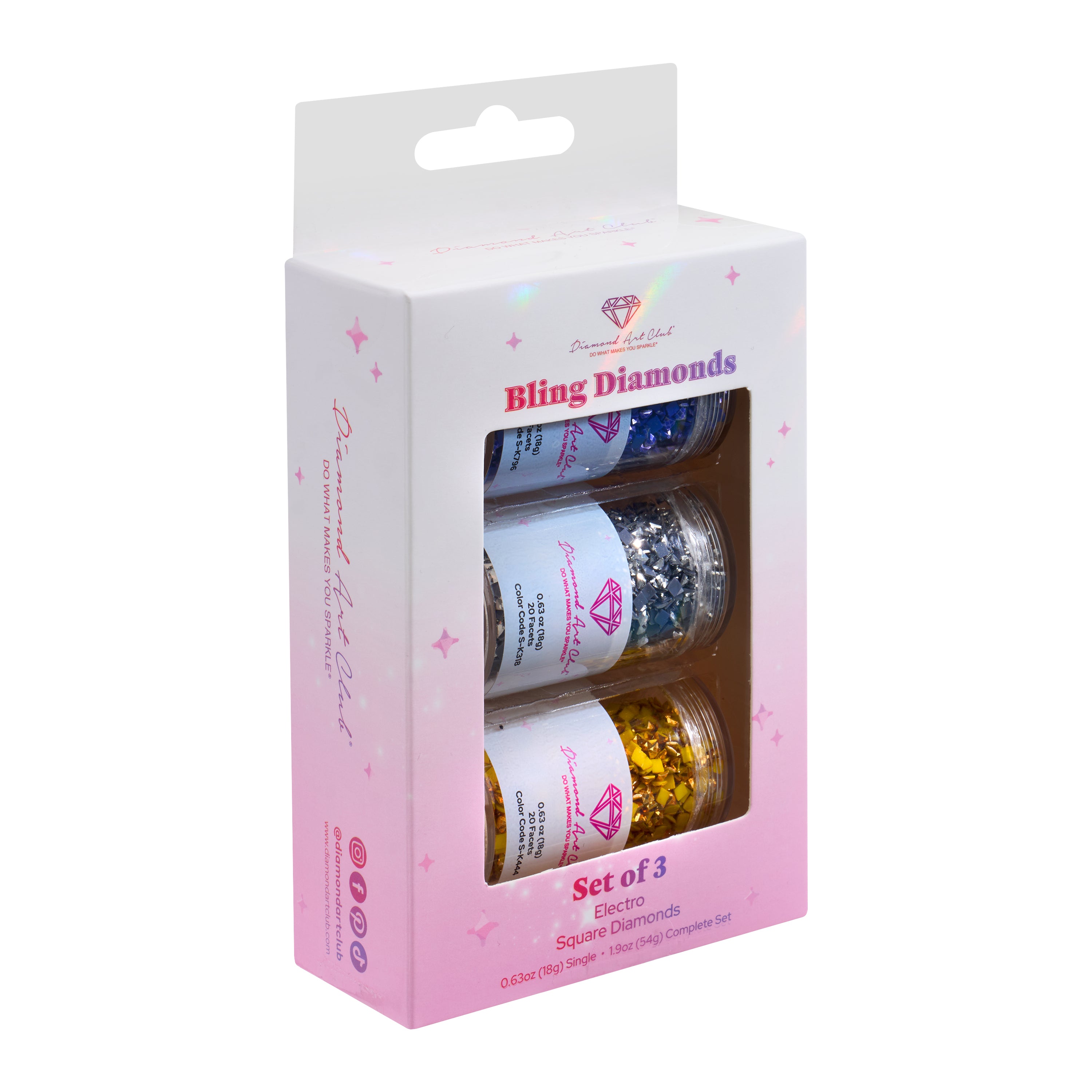 Electro Diamond® - Square (Set of 3)