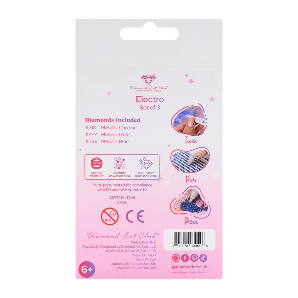 Electro Diamond® - Square (Set of 3)