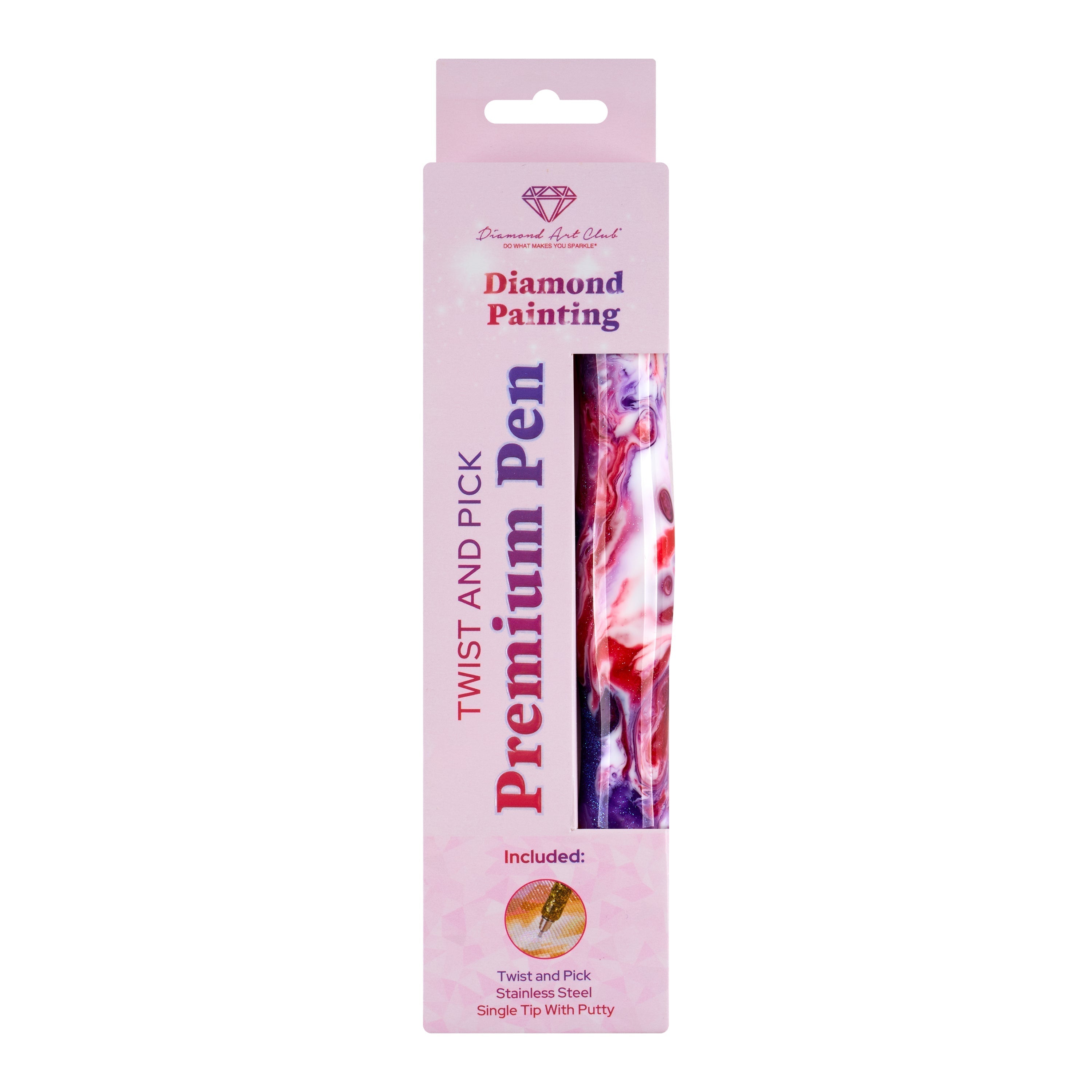 Twist And Pick Premium Pen - Flamenco Celestial Swirl