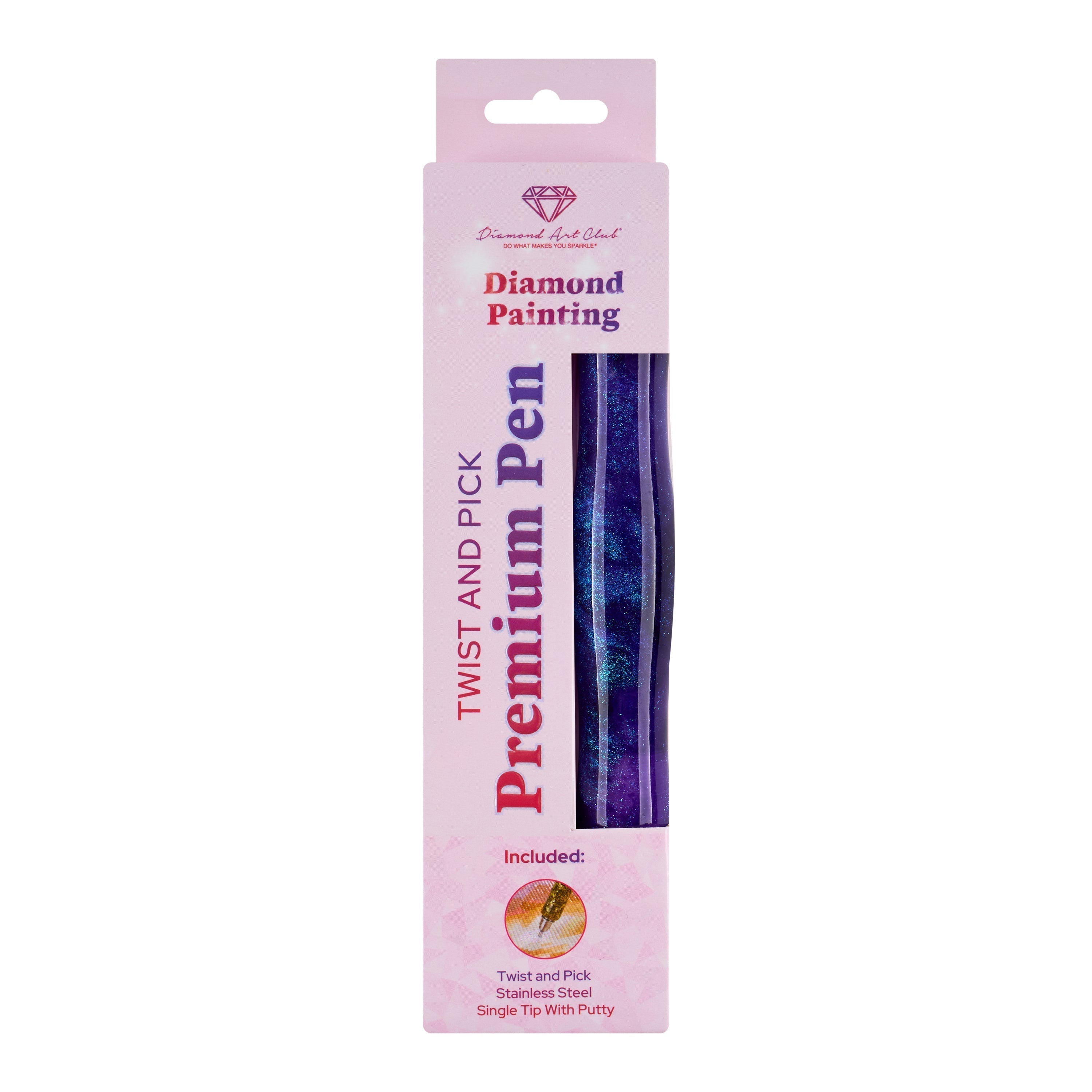 Twist And Pick Premium Pen - Galactic Twist Swirl