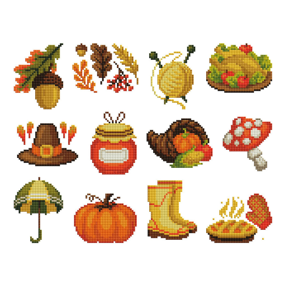 Mini Dazzles™ - Autumn & Thanksgiving Bundle U9