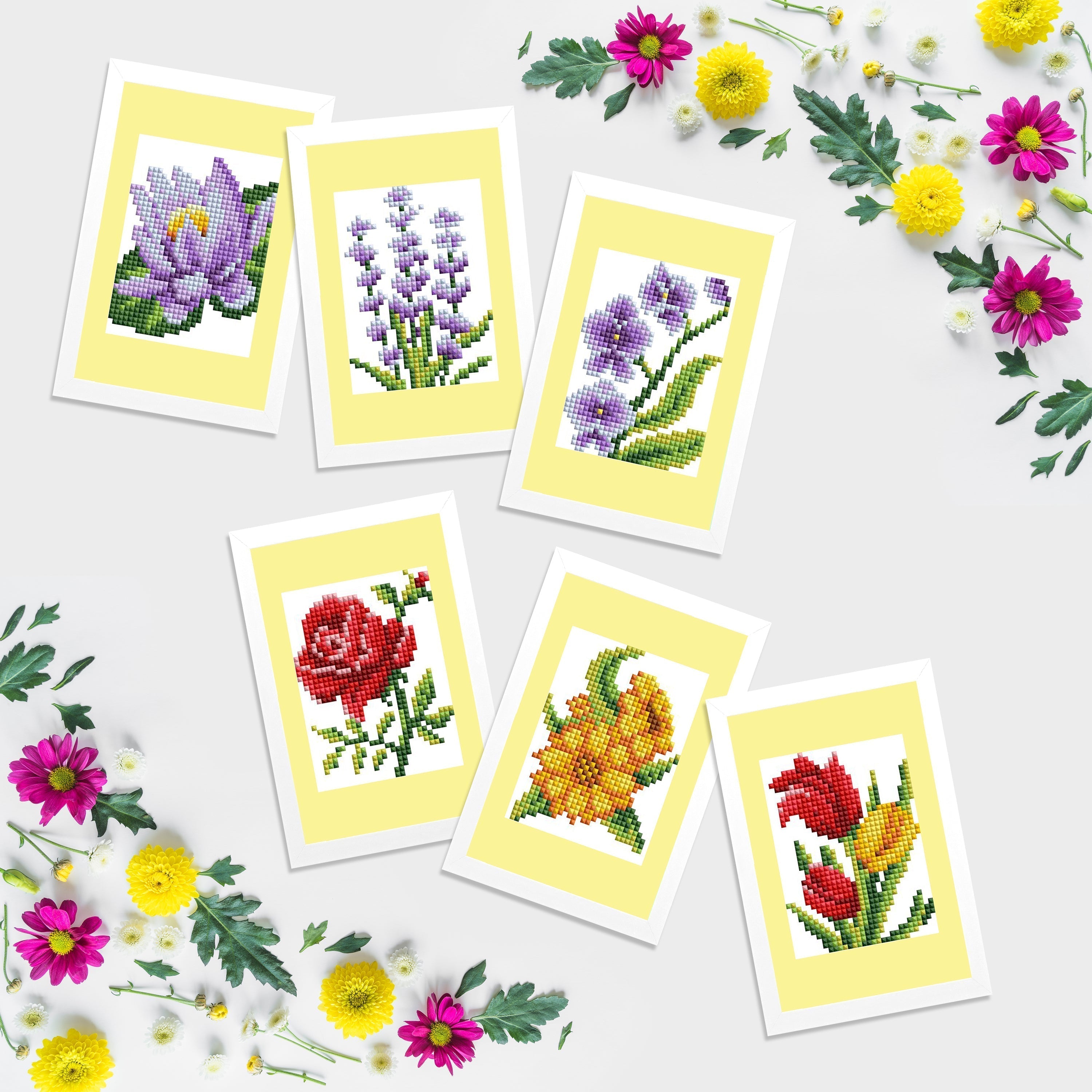 Mini Dazzles™ - Classic Flowers