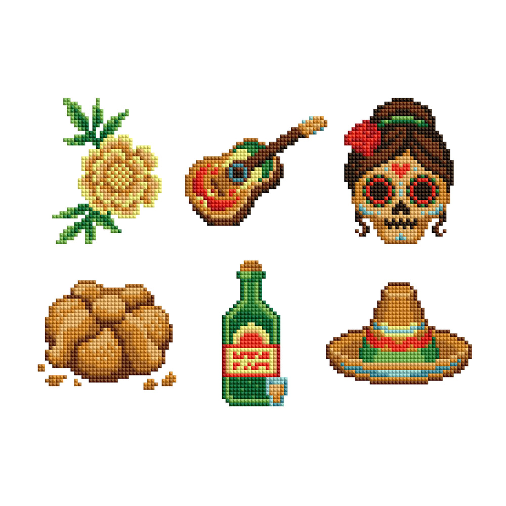 Mini Dazzles™ - Dia de los Muertos A4