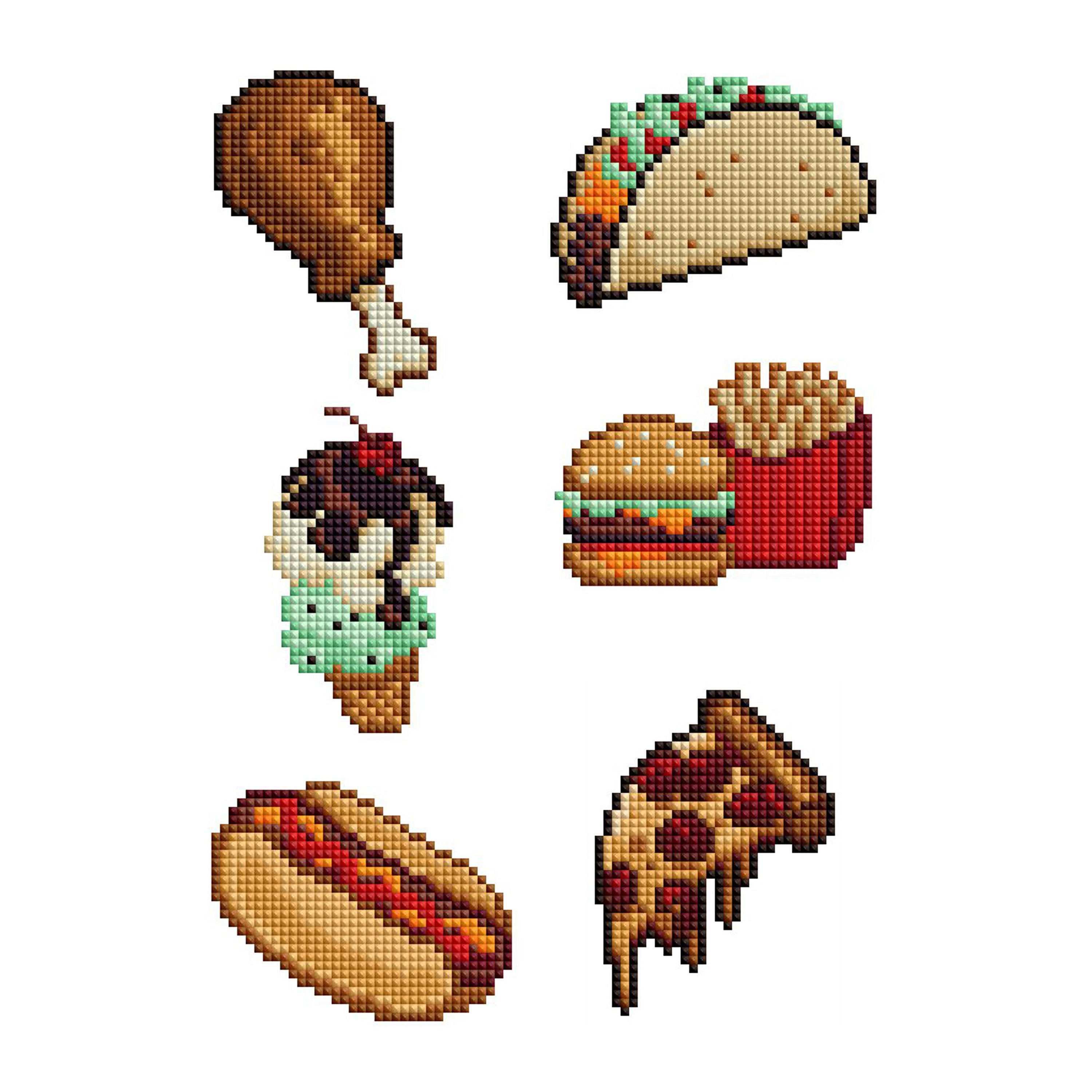 Mini Dazzles™ - 50s Diner Food