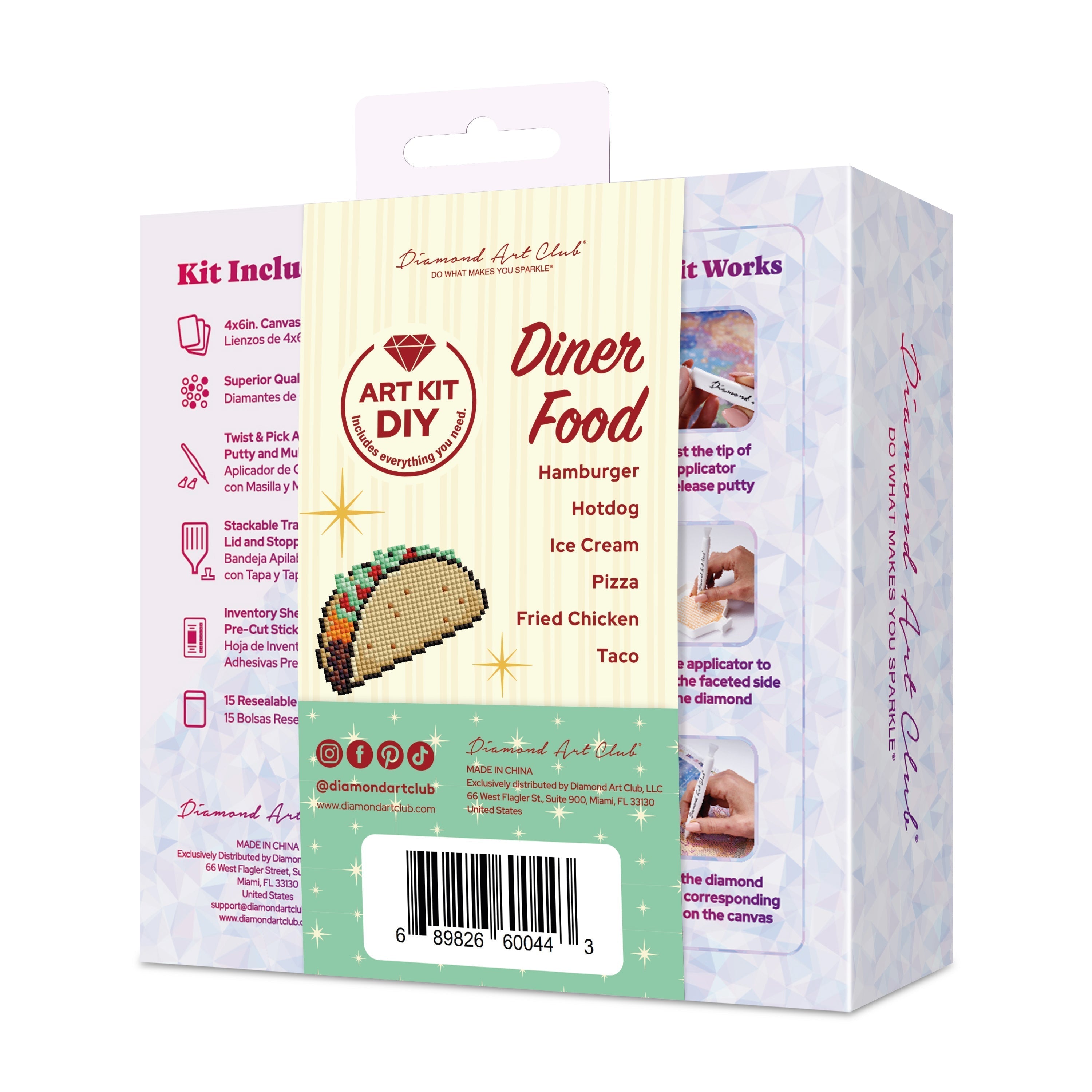 Mini Dazzles™ - 50s Diner Food