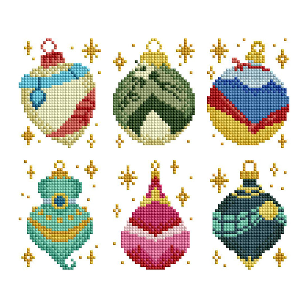 Mini Dazzles™ - Disney Princess™ Ornaments X6