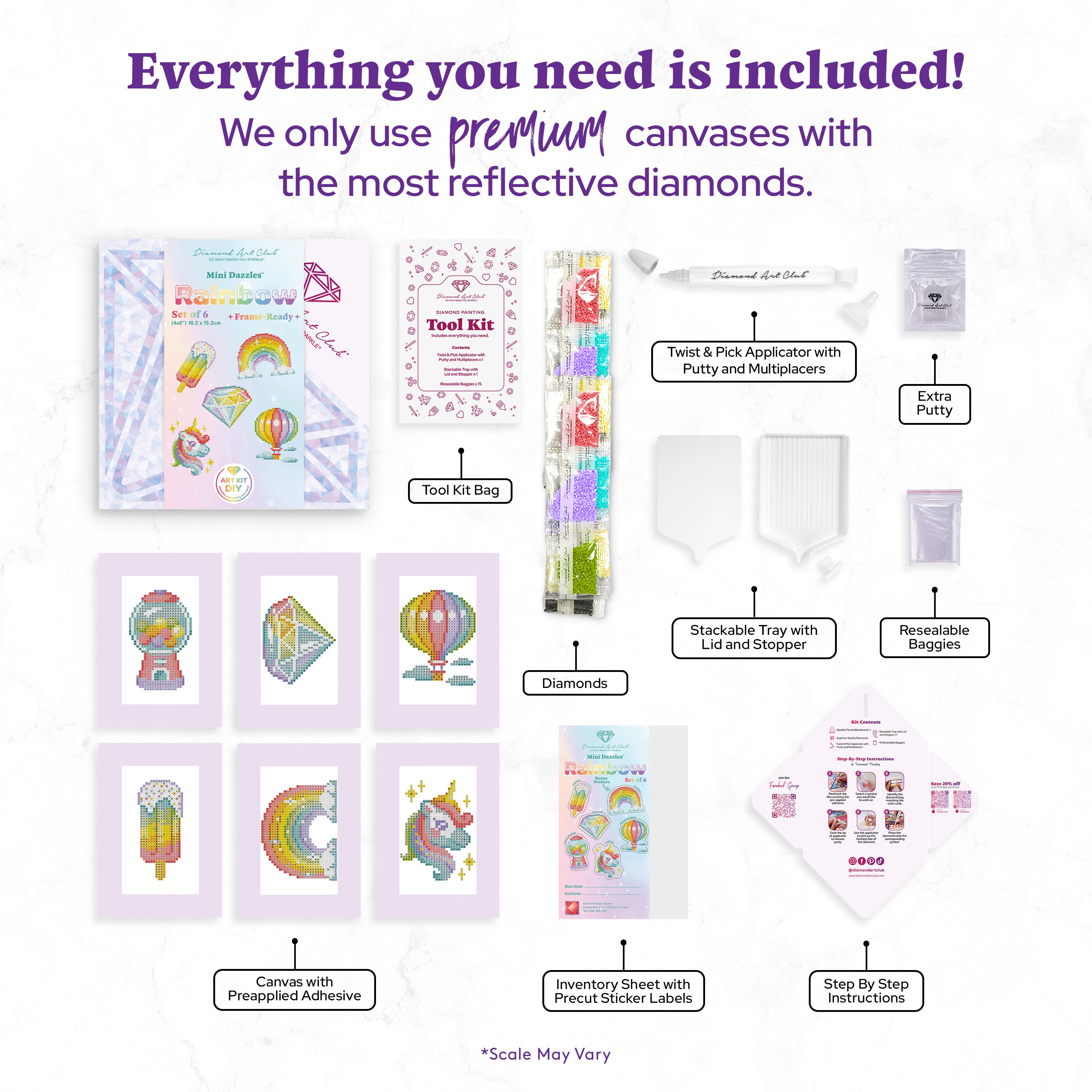 Mini Dazzles™ - Rainbow