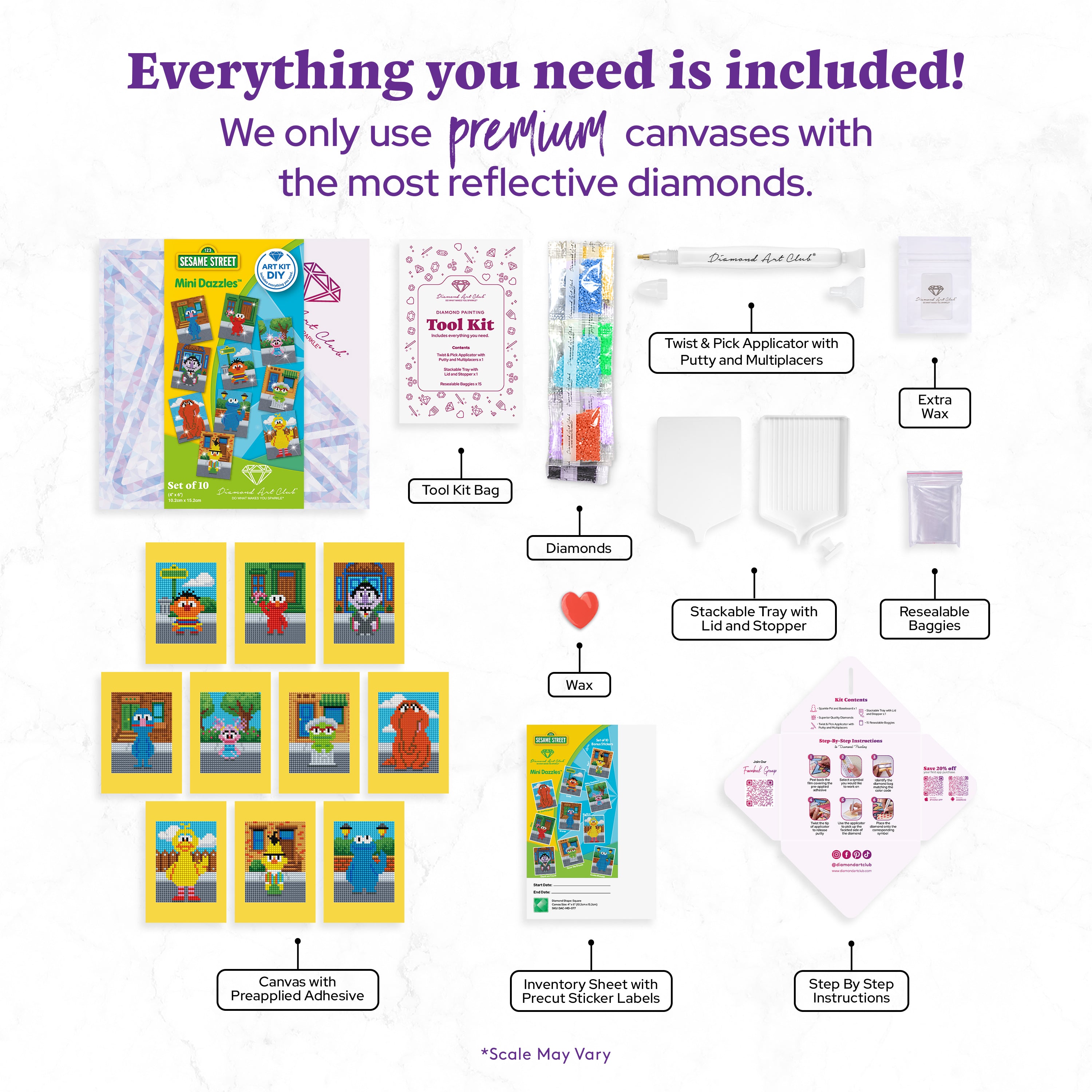 Mini Dazzles™ - Sesame Street®