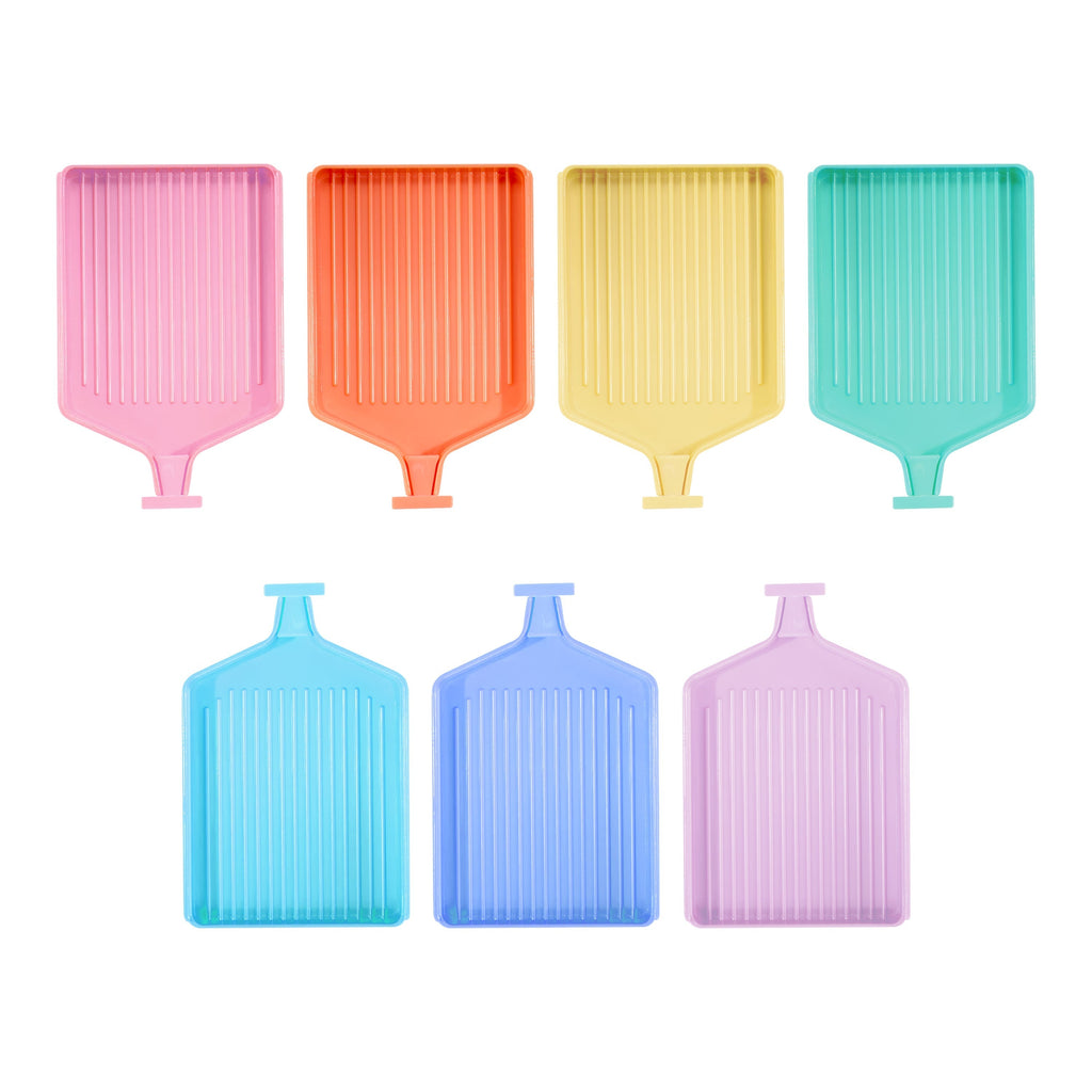 Pastel Rainbow Trays - Large (Set of 7)
