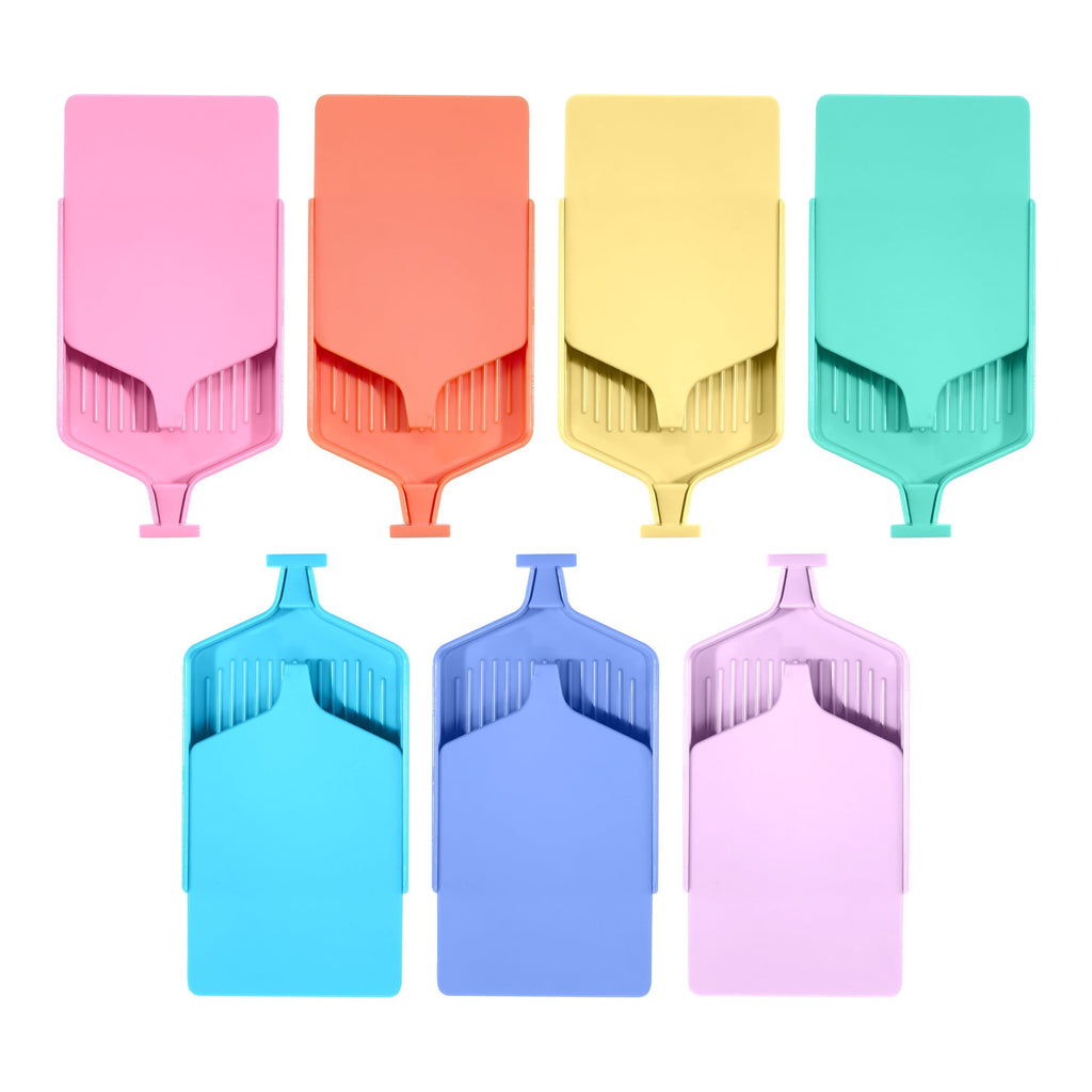 Pastel Rainbow Trays - Large (Set of 7)