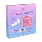 Premium 54-Container Diamond Storage Organizer