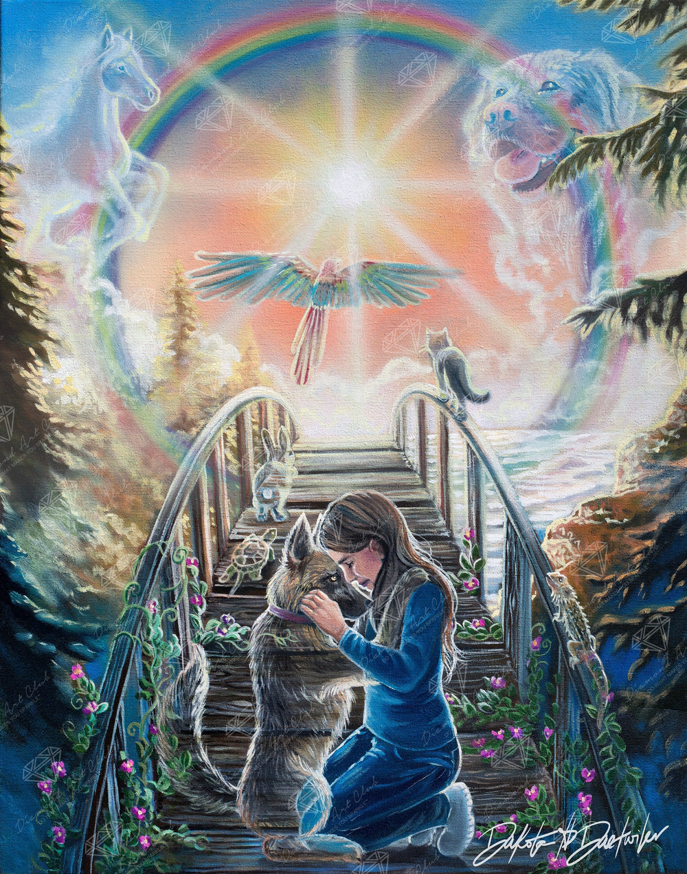 Saying Goodbye (The Rainbow Bridge) U0