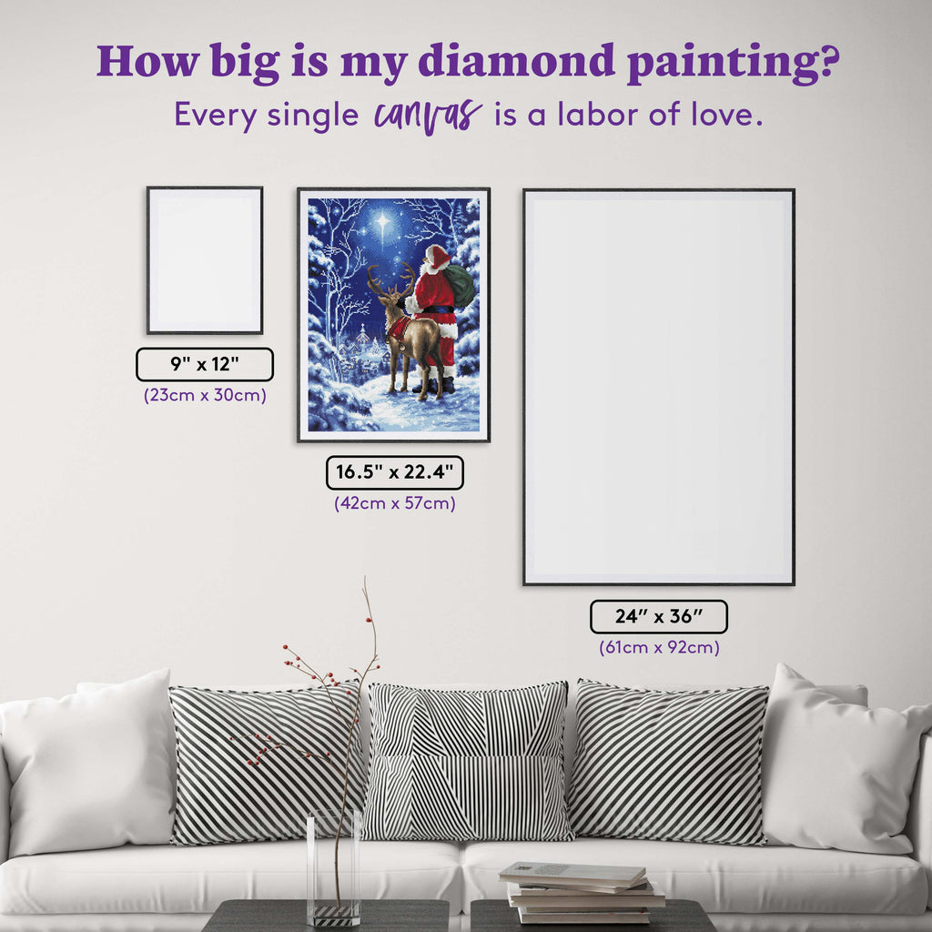 Starry Night Santa