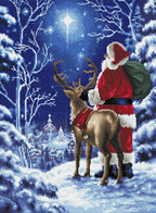 Starry Night Santa