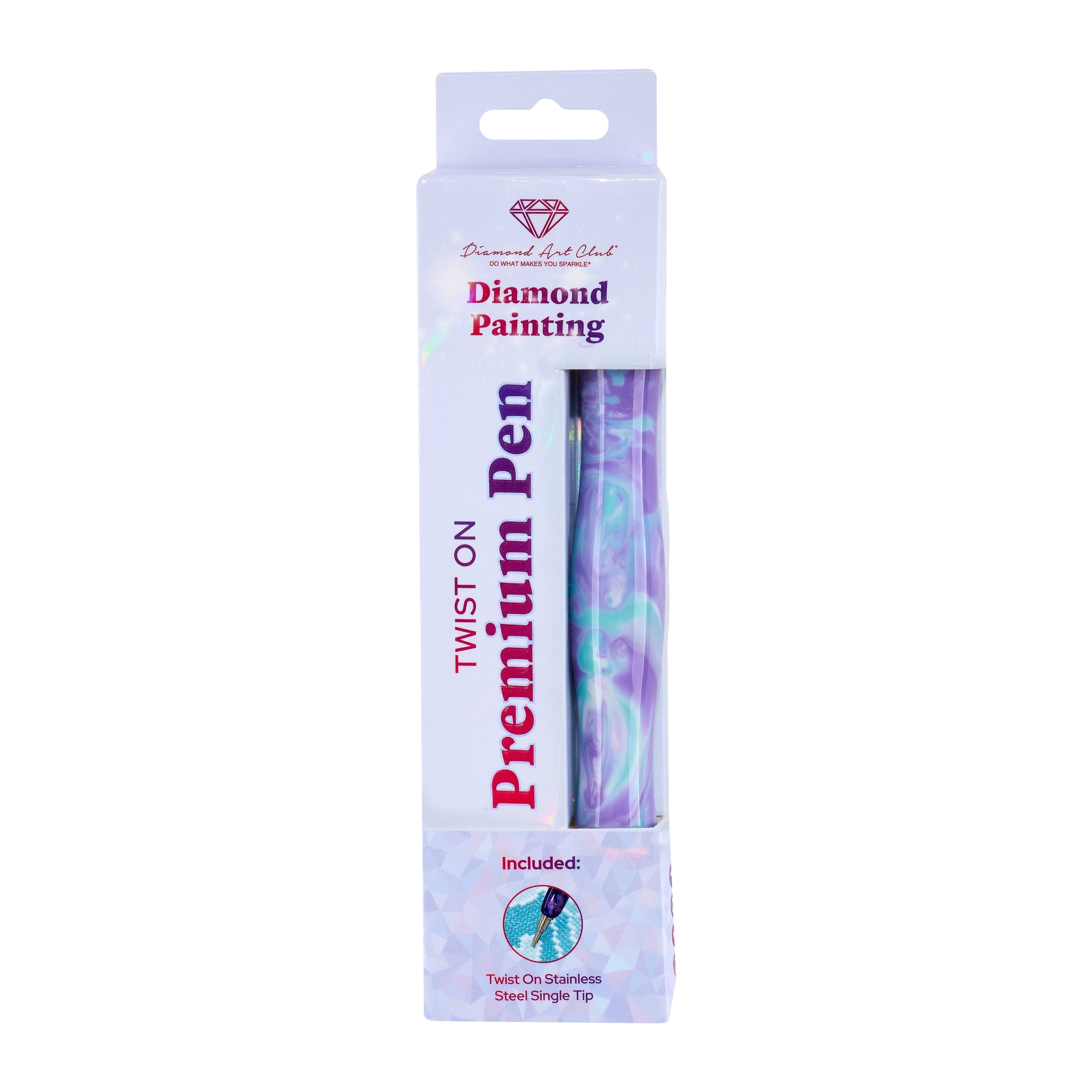 Twist-On Dual-Threaded Premium Drill Pen – Maui Swirl