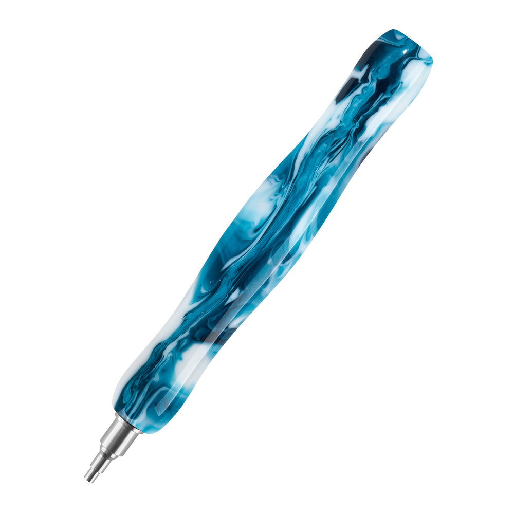 Twist-On Dual-Threaded Premium Drill Pen – Ocean Voyage Swirl P1