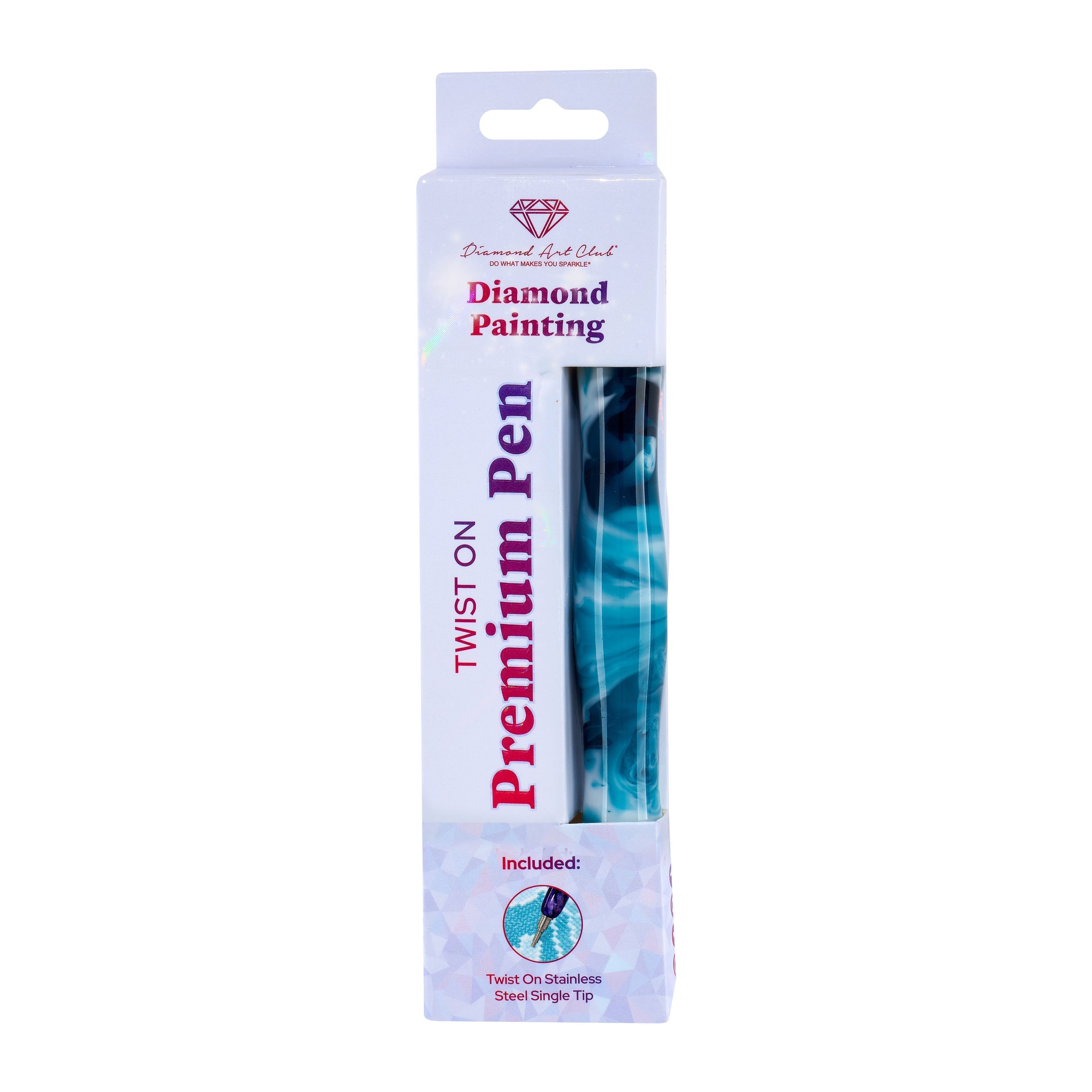 Twist-On Dual-Threaded Premium Drill Pen – Ocean Voyage Swirl