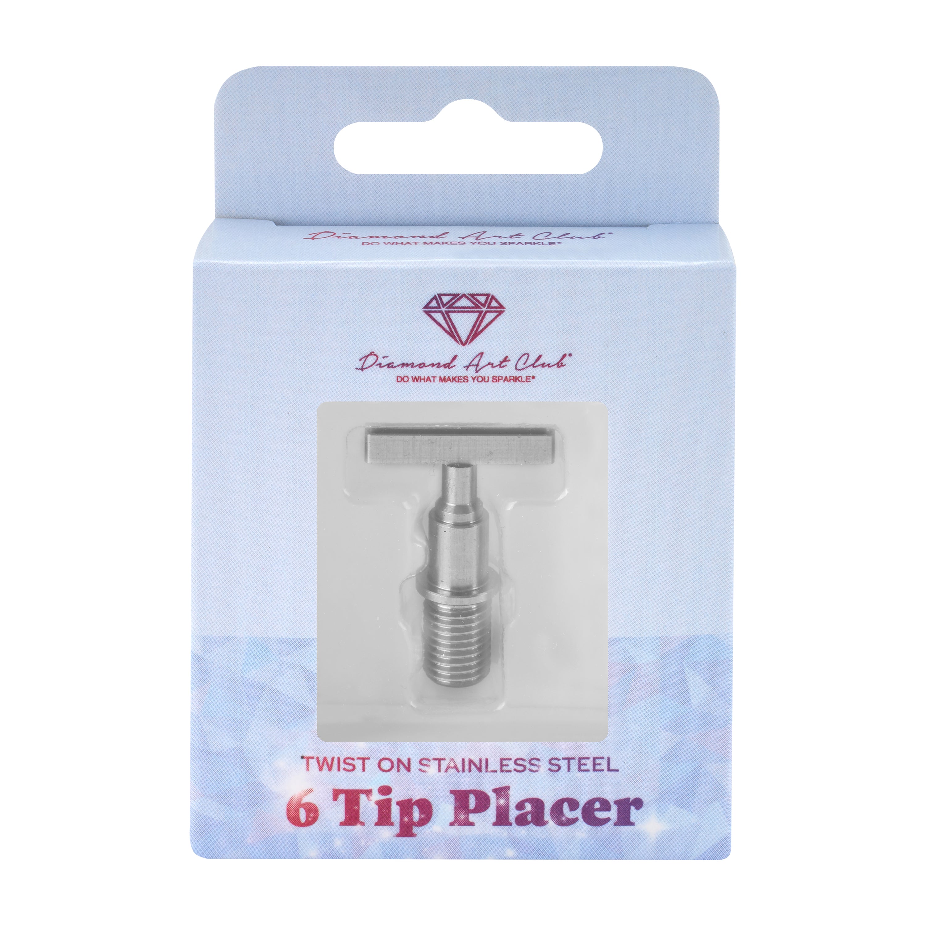 Threaded Stainless Steel 6 Tip Multiplacer for Twist-On Pens